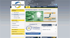 Desktop Screenshot of euroimpresa.it